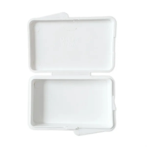 Digital full color imprinted, USA made, mini pill box with hinged... from ASI 54040 Fey Promo