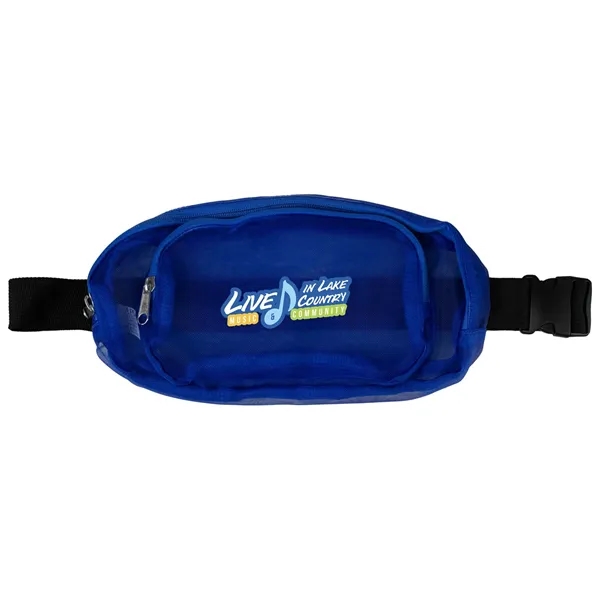 Recycled Multi-Pocket Mesh Fanny Pack... from ASI 30208 A P Specialties / AP Specialties