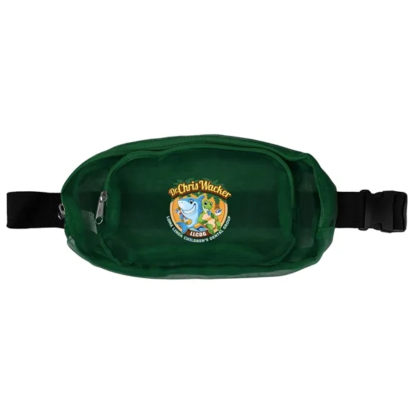 Recycled Multi-Pocket Mesh Fanny Pack... from ASI 30208 A P Specialties / AP Specialties