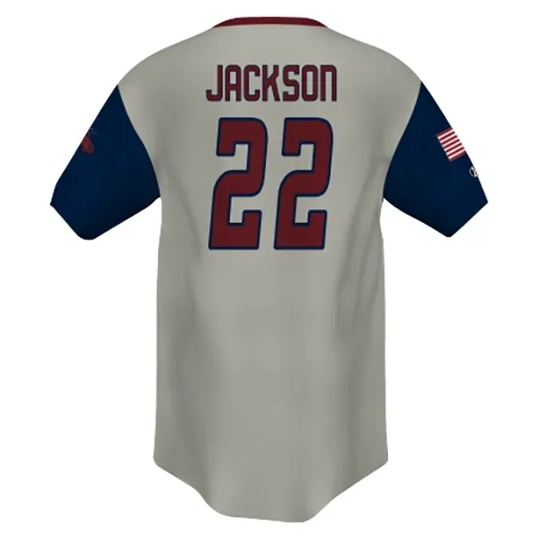 Adult Lightweight Two-Button Baseball Jersey. 100% Polyester Smooth Wicking Knit Body.... from ASI 37461 Augusta Sportswear / Holloway Sportswear