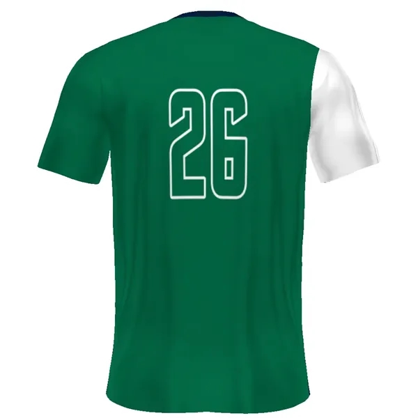 Adult turbo v-neck baseball jersey with tagless label. 100% polyester wicking... from ASI 37461 Augusta Sportswear / Holloway Sportswear
