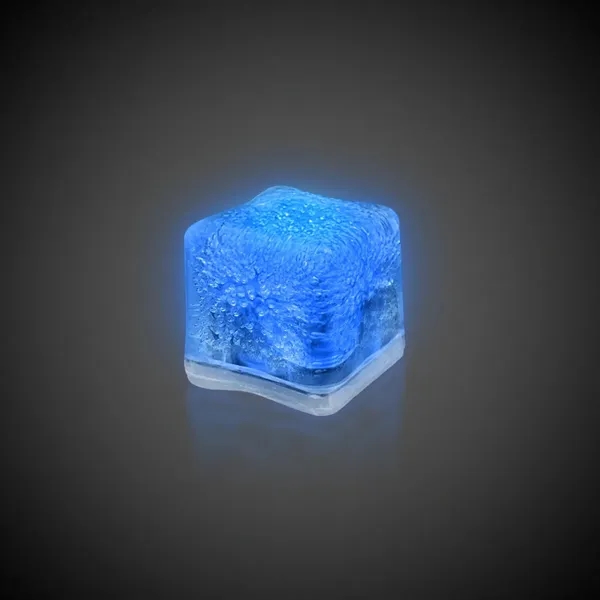 Frosted plastic ice cubes with LED lights and customization.... from ASI 42016 Brighter Promotions Inc / Chemical Light™ Liquid Light