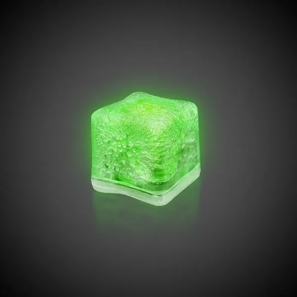 Frosted plastic ice cubes with LED lights and customization.... from ASI 42016 Brighter Promotions Inc / Chemical Light™ Liquid Light