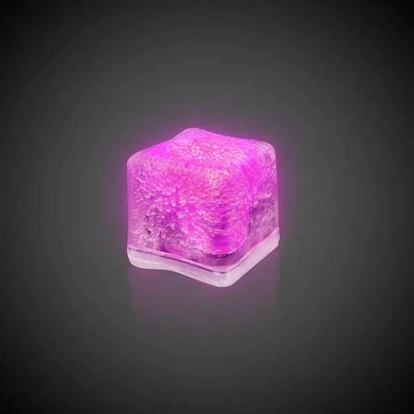 Frosted plastic ice cubes with LED lights and customization.... from ASI 42016 Brighter Promotions Inc / Chemical Light™ Liquid Light