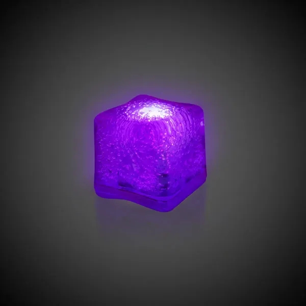 Frosted plastic ice cubes with LED lights and customization.... from ASI 42016 Brighter Promotions Inc / Chemical Light™ Liquid Light