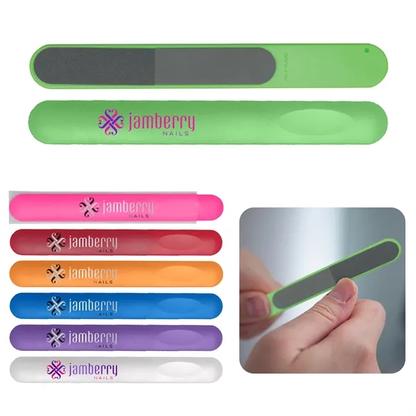 Plastic nail file (emery board), in a variety of colors, recessed... from ASI 52710 Lincoln Line