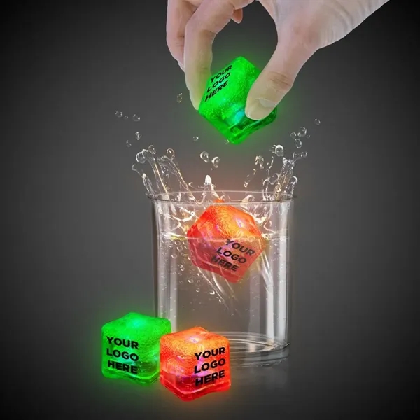 1 3/8 neon LED lighted ice cubes... from ASI 42016 Brighter Promotions Inc