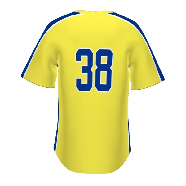 Adult Full-Button Baseball Jersey (New Fit).  100% Polyester Pin-Dot Wicking... from ASI 37461 Augusta Sportswear / Holloway Sportswear