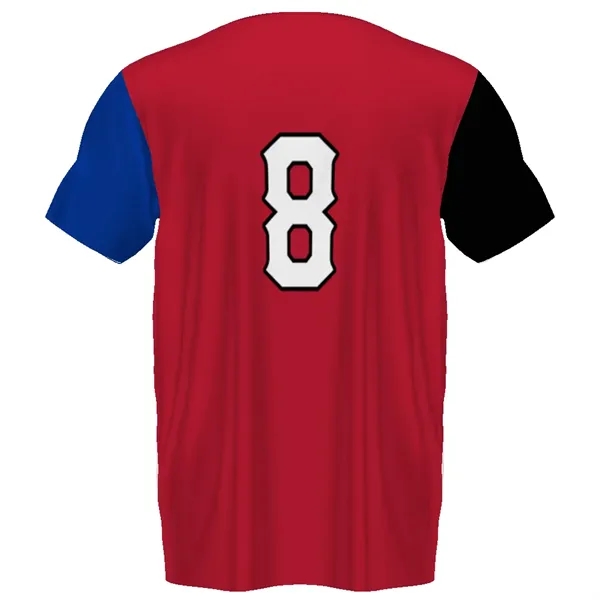 Adult Turbo Crew Neck Baseball Jersey. 100% polyester wicking smooth knit.... from ASI 37461 Augusta Sportswear / Holloway Sportswear