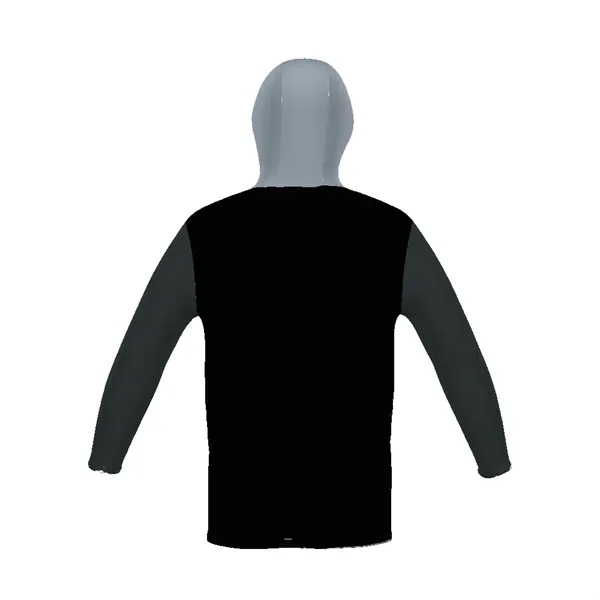 Adult poly hoodie. 5.6 ounce 95% polyester/5% spandex wicking knit.... from ASI 37461 Augusta Sportswear / Holloway Sportswear