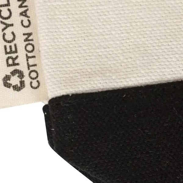 Eco friendly recycled canvas pouch for cosmetics, tech, or travel. Ideal... from ASI 67557 LimeLight Ent