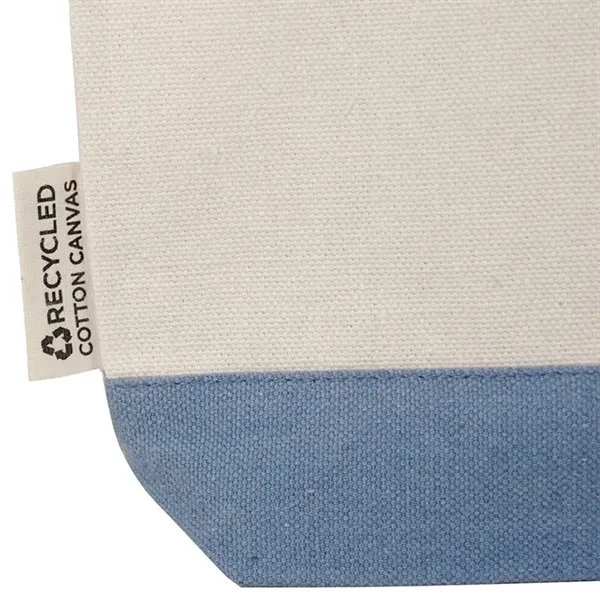 Eco friendly recycled canvas pouch for cosmetics, tech, or travel. Ideal... from ASI 67557 LimeLight Ent