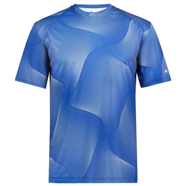 The Youth Warp Tee combines bold style with performance features for... from ASI 37461 Augusta Sportswear