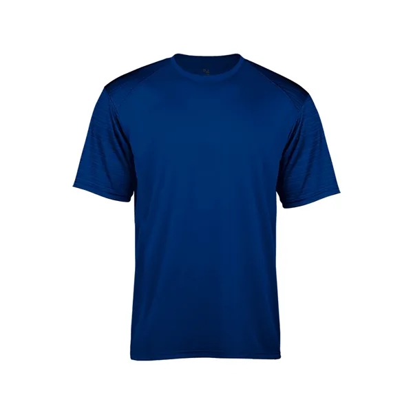 The Sport Stripe Youth Tee is built for performance and style,... from ASI 37461 Augusta Sportswear