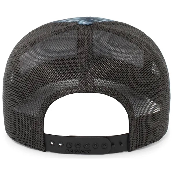 The Trucker Snapback is built for rugged outdoor style and breathable... from ASI 37461 Augusta Sportswear / Pacific Headwear