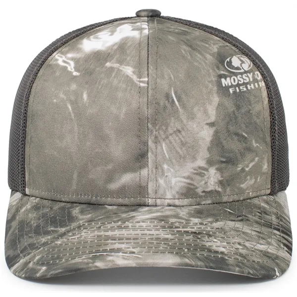 The Trucker Snapback is built for rugged outdoor style and breathable... from ASI 37461 Augusta Sportswear / Pacific Headwear