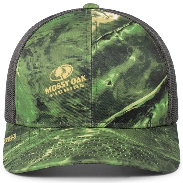 The Trucker Snapback is built for rugged outdoor style and breathable... from ASI 37461 Augusta Sportswear / Pacific Headwear
