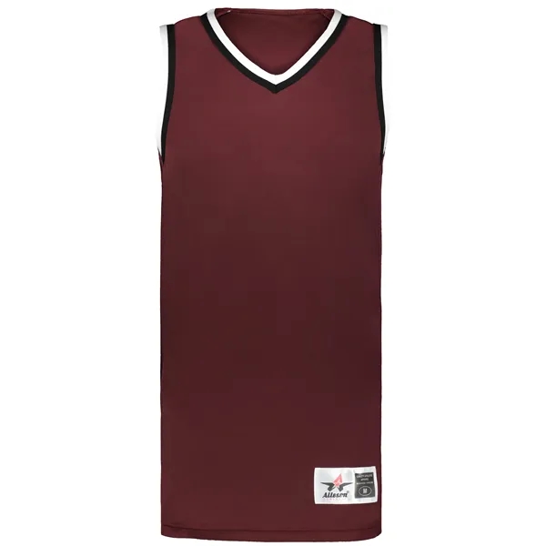The Retro Basketball Jersey is designed for lightweight comfort and classic... from ASI 37461 Augusta Sportswear