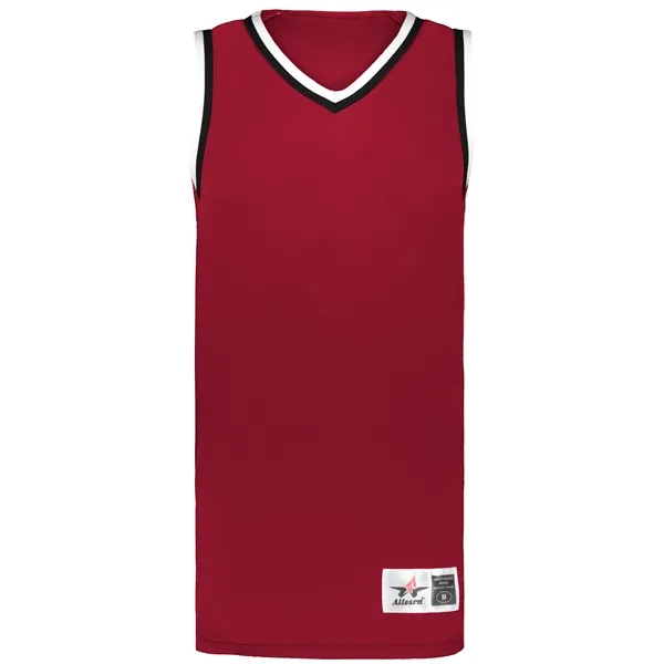The Retro Basketball Jersey is designed for lightweight comfort and classic... from ASI 37461 Augusta Sportswear