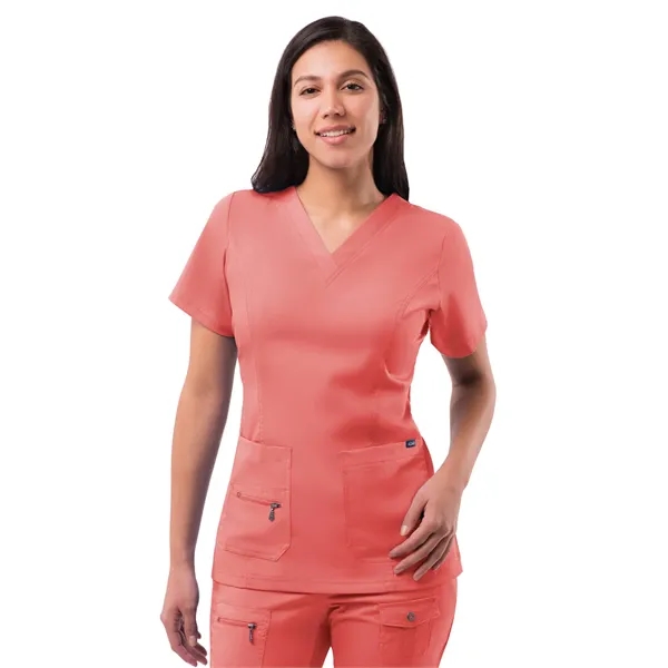 Adar Pro Women's Elevated V-Neck Scrub Top... from ASI 86018 Scrub Authority / Uniform Stores