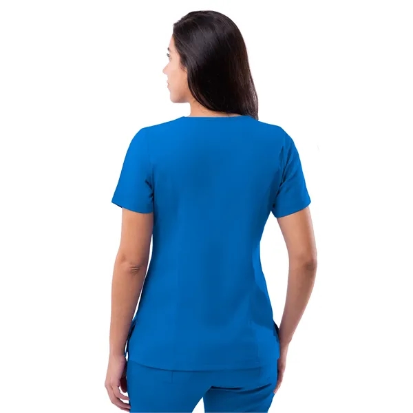 Adar Pro Women's Elevated V-Neck Scrub Top... from ASI 86018 Scrub Authority / Uniform Stores