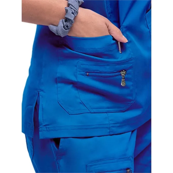 Adar Pro Women's Elevated V-Neck Scrub Top... from ASI 86018 Scrub Authority / Uniform Stores