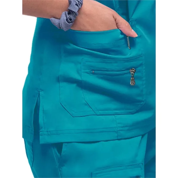Adar Pro Women's Elevated V-Neck Scrub Top... from ASI 86018 Scrub Authority / Uniform Stores