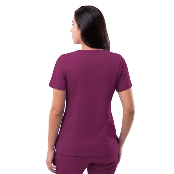 Adar Pro Women's Elevated V-Neck Scrub Top... from ASI 86018 Scrub Authority / Uniform Stores