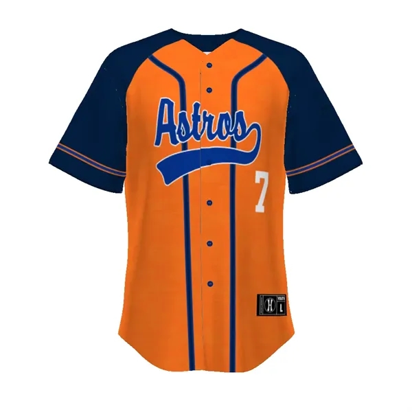 Youth Sublimated Full-Button Baseball Jersey (New Fit).... from ASI 37461 Augusta Sportswear / Holloway Sportswear