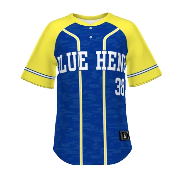 Youth Sublimated Lightweight Pin-Dot 2-Button Baseball Jersey.... from ASI 37461 Augusta Sportswear / Holloway Sportswear