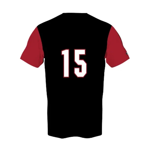 Reversible crew baseball jersey. 100% polyester single ply reversible closed hole... from ASI 37461 Augusta Sportswear / Holloway Sportswear
