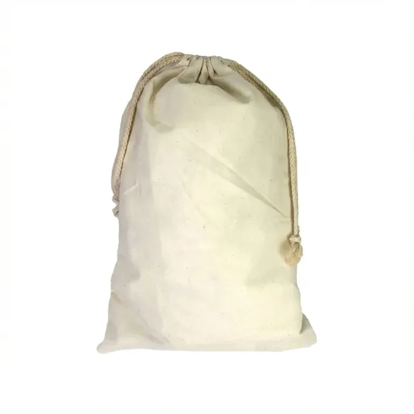 Cotton drawstring gift pouch bag plus 1c1p silkscreen imprint plus standard... from ASI 37218 Athena Promo (tm)