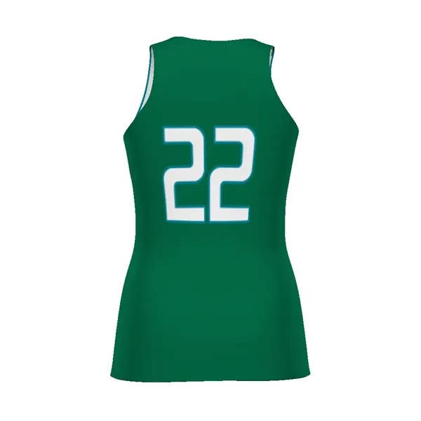 Girls' Sublimated Sleeveless Volleyball Tank. 84% polyester/16% spandex knit.... from ASI 37461 Augusta Sportswear