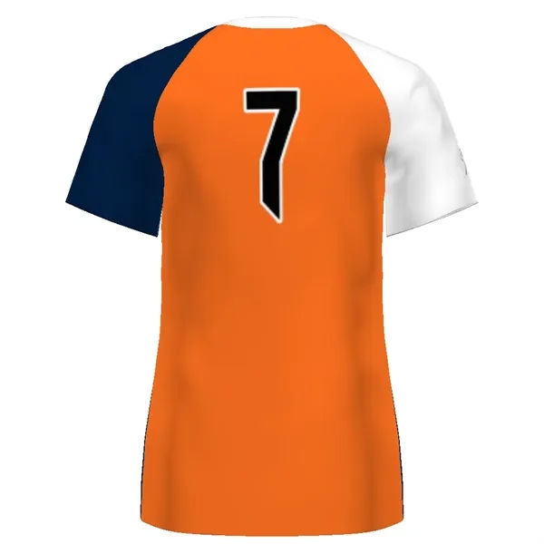 Girls' Short Sleeve Volleyball Jersey. 84% polyester/16% spandex knit.... from ASI 37461 Augusta Sportswear