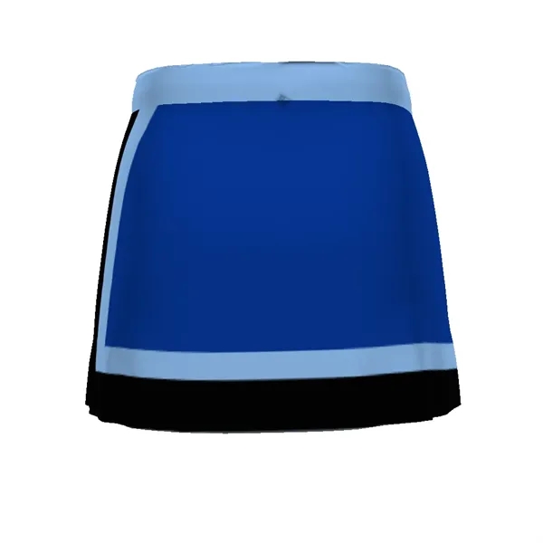 Girls' sublimated cheer skort, 88% polyester/12% spandex engineered with lightweight, breathable... from ASI 37461 Augusta Sportswear / Holloway Sportswear