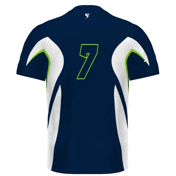 Adult Turbo V-Neck Soccer Jersey. 100% polyester wicking knit.... from ASI 37461 Augusta Sportswear