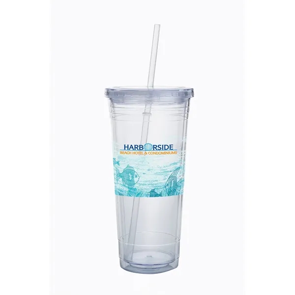 Double Wall Acrylic Tumbler - 24 oz.... from ASI 40480 Koozie Group / Norwood