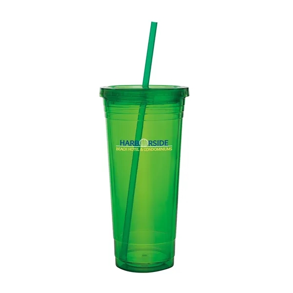 Double Wall Acrylic Tumbler - 24 oz.... from ASI 40480 Koozie Group / Norwood