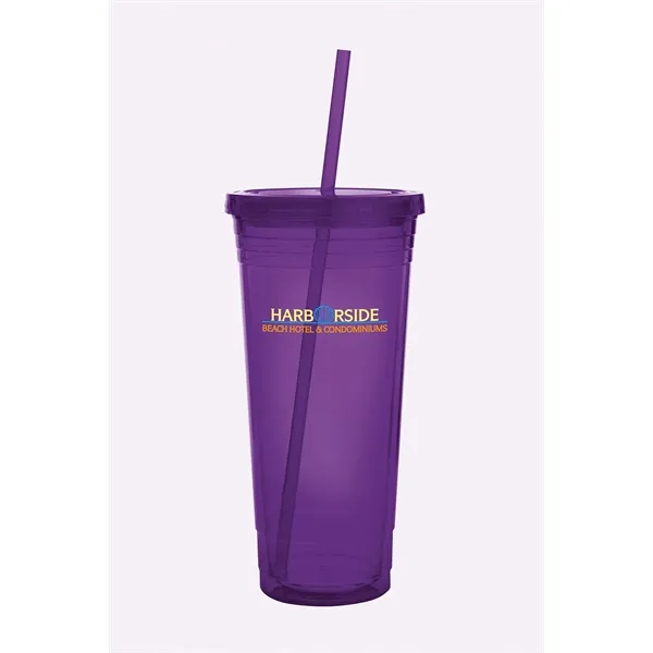 Double Wall Acrylic Tumbler - 24 oz.... from ASI 40480 Koozie Group / Norwood