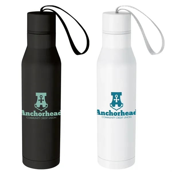Vacuum Insulated Bottle with Carry Loop - 18 oz.... from ASI 40480 Koozie Group / Norwood