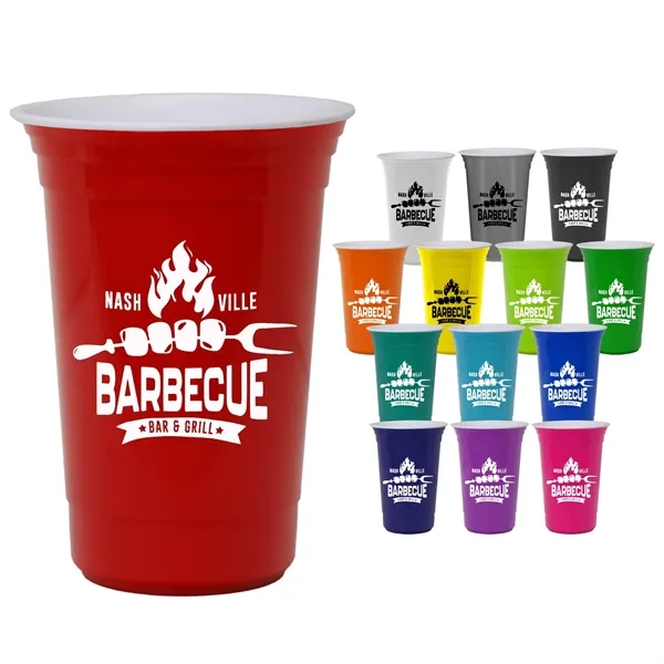 Garyline® Varsity Double-Wall Cup with Liner - 16 oz.... from ASI 40480 Koozie Group