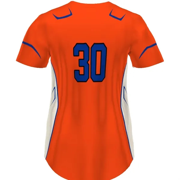 Ladies' Pin-Dot Short Sleeve Softball Jersey. Dry-Excel™ polyester Pin-Dot wicking mesh.... from ASI 37461 Augusta Sportswear / Holloway Sportswear