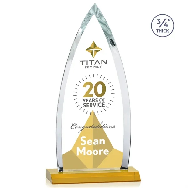 The striking Shildon Award is a 3/4" thick Starfire arrowhead with... from ASI 84592 St Regis Group / St Regis