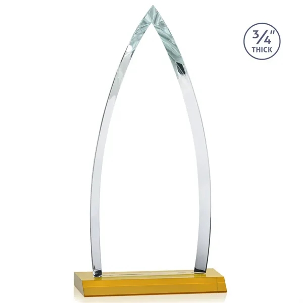The striking Shildon Award is a 3/4" thick Starfire arrowhead with... from ASI 84592 St Regis Group / St Regis