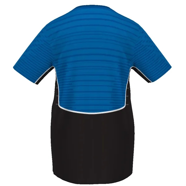 Youth Turbo Crew Neck Jersey. 91% polyester/9% spandex jersey... from ASI 37461 Augusta Sportswear