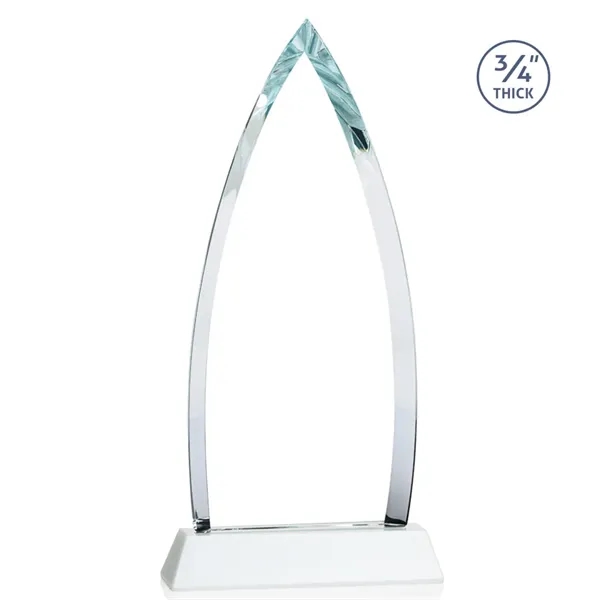 The striking Shildon Award is a 3/4" thick Starfire arrowhead with... from ASI 84592 St Regis Group / St Regis