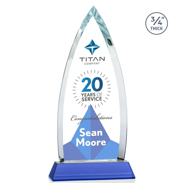 The striking Shildon Award is a 3/4" thick Starfire arrowhead with... from ASI 84592 St Regis Group / St Regis