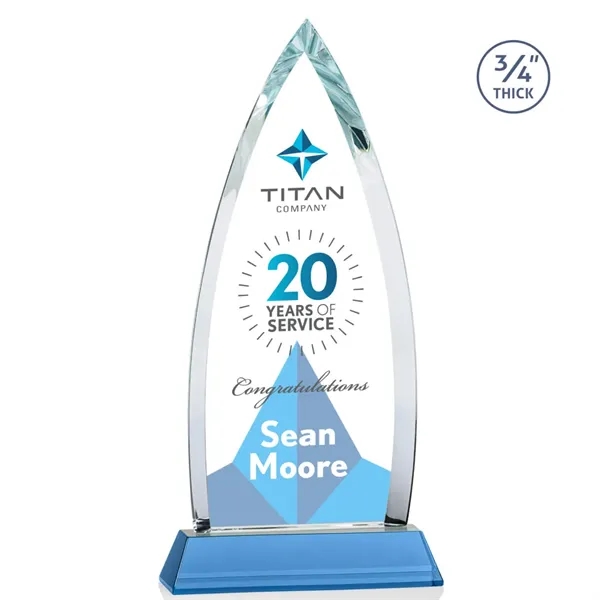 The striking Shildon Award is a 3/4" thick Starfire arrowhead with... from ASI 84592 St Regis Group / St Regis