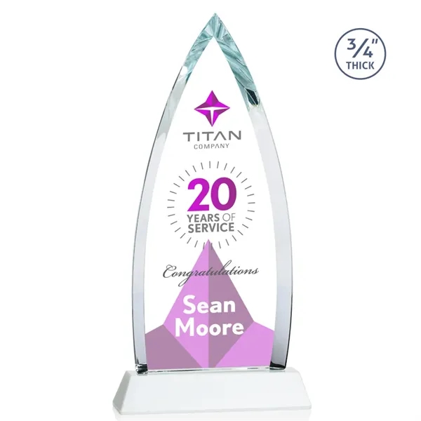 The striking Shildon Award is a 3/4" thick Starfire arrowhead with... from ASI 84592 St Regis Group / St Regis