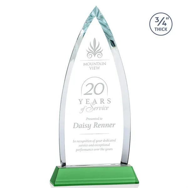 The striking Shildon Award is a 3/4" thick Starfire arrowhead with... from ASI 84592 St Regis Group / St Regis